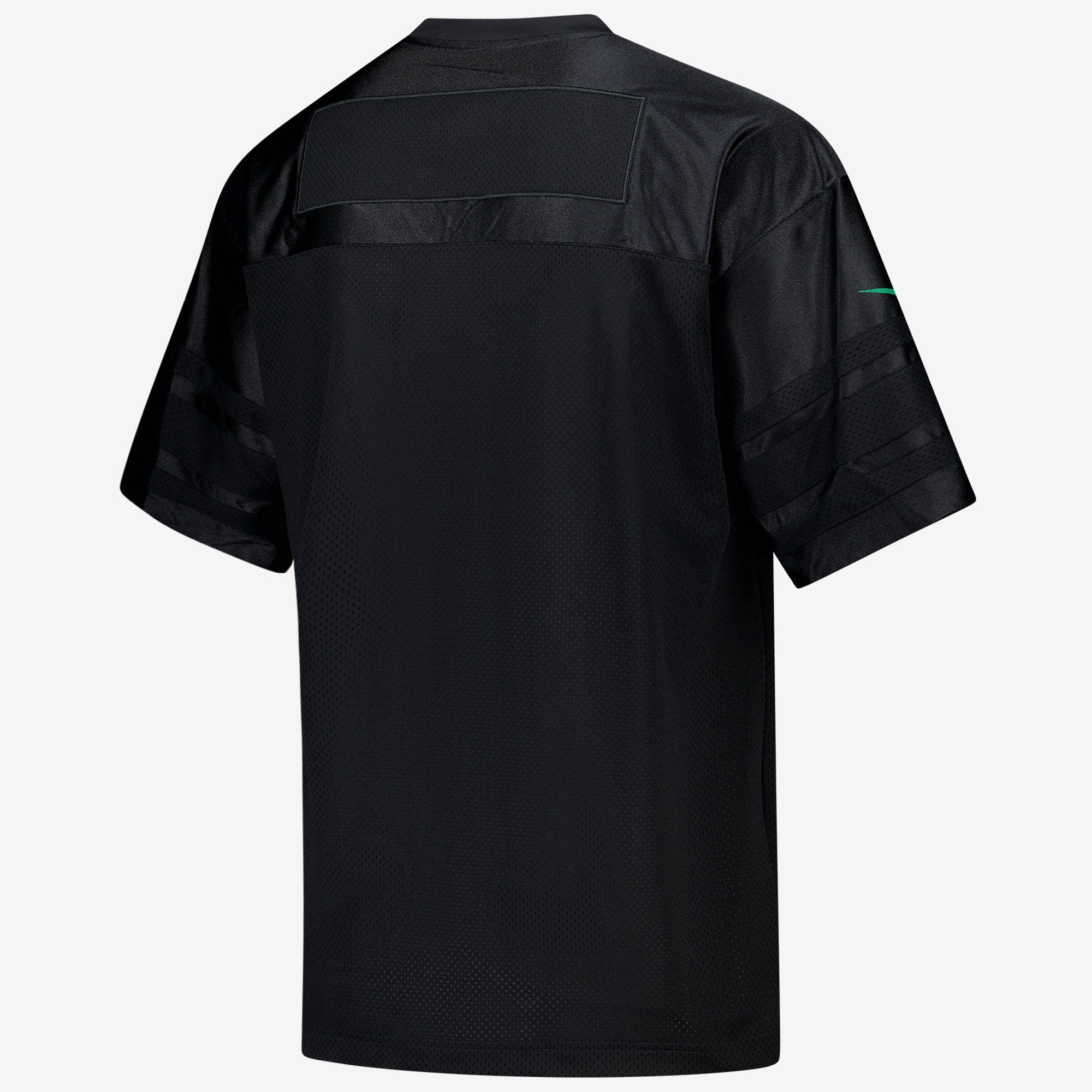 Boston Celtics Nike Courtside Football Jersey - Black - Mens