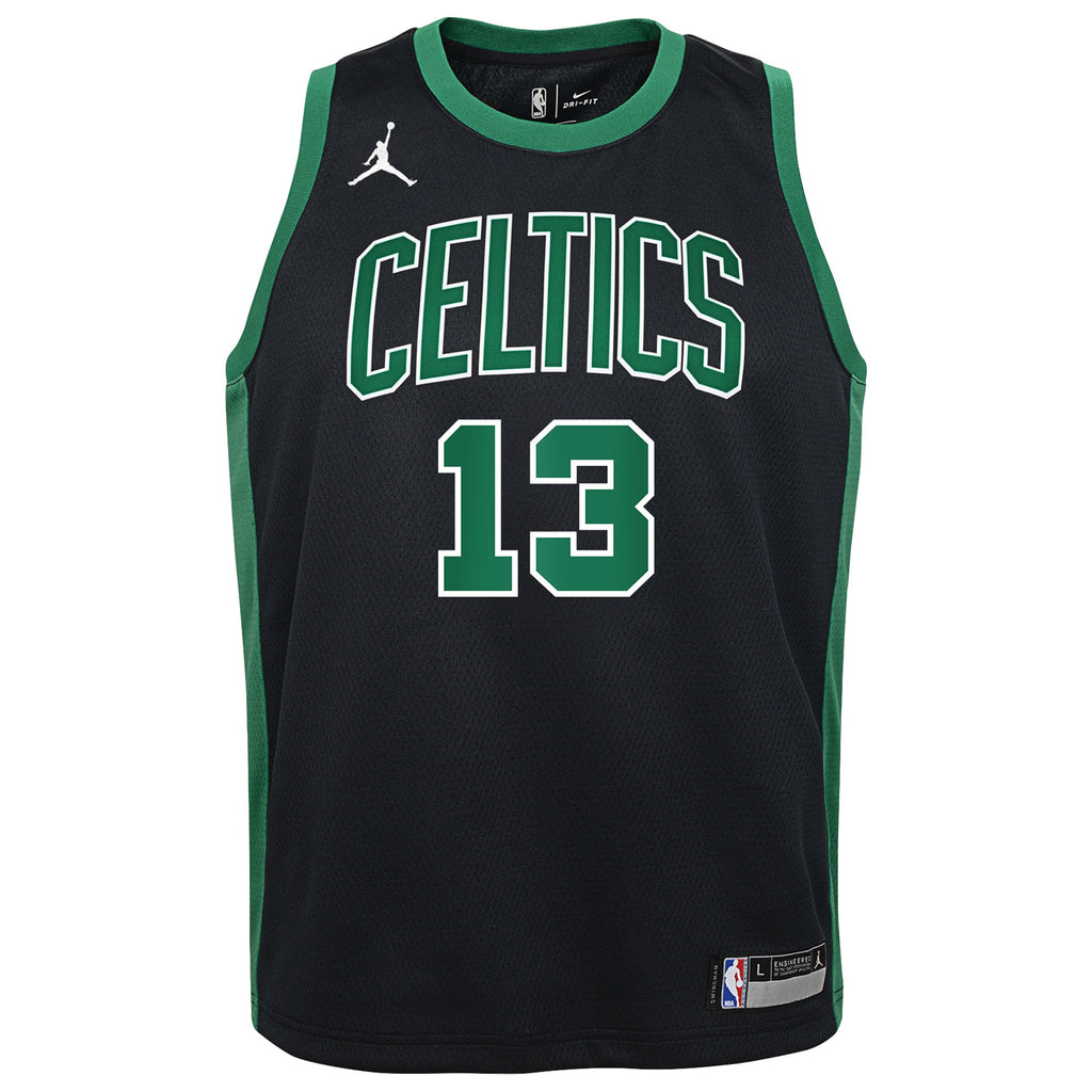 Boston Celtics Jordan Brand Statement Edition Swingman Jersey - Black - Paul George - Youth