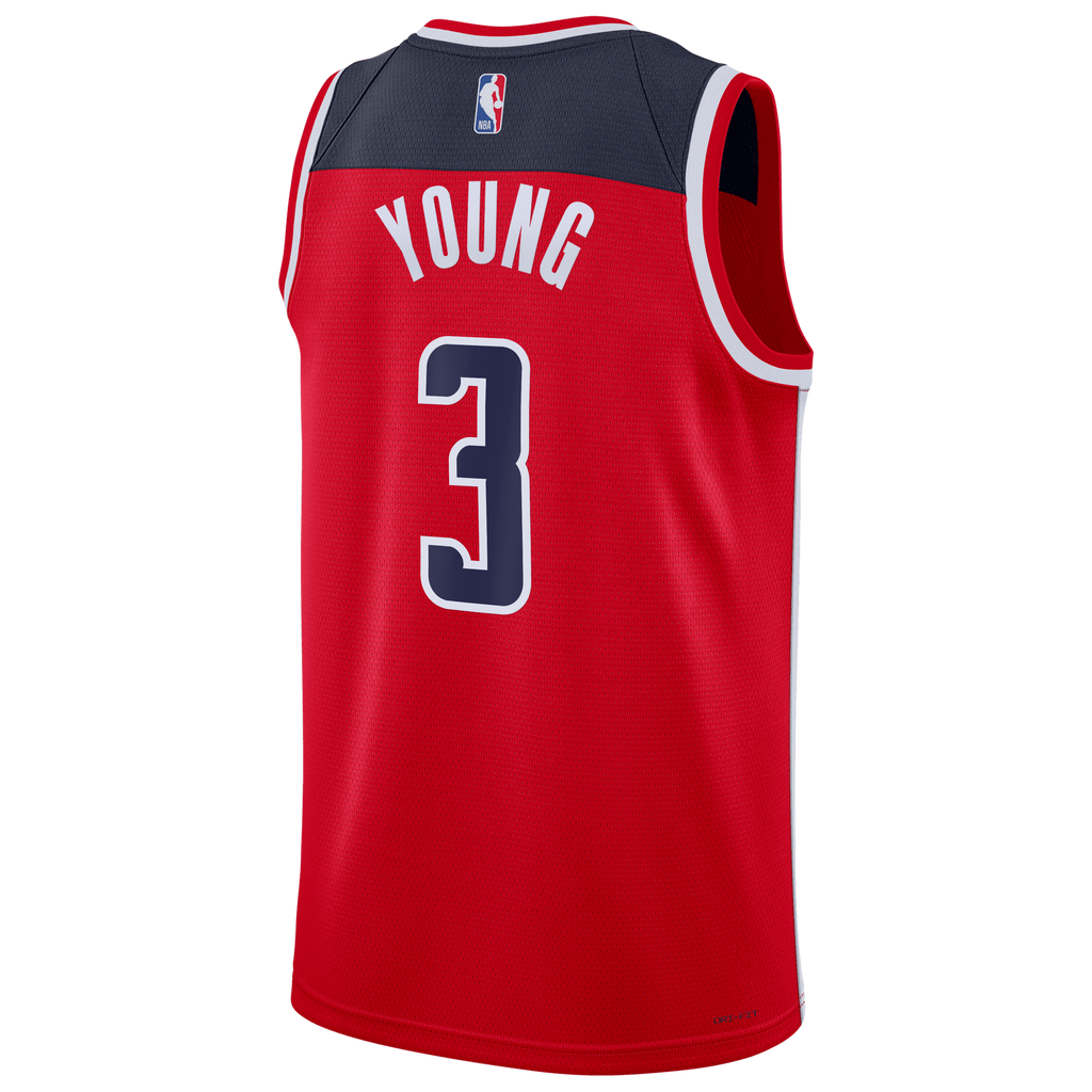 Washington Wizards Nike Icon Edition Swingman Jersey - Red - Trae Young - Unisex