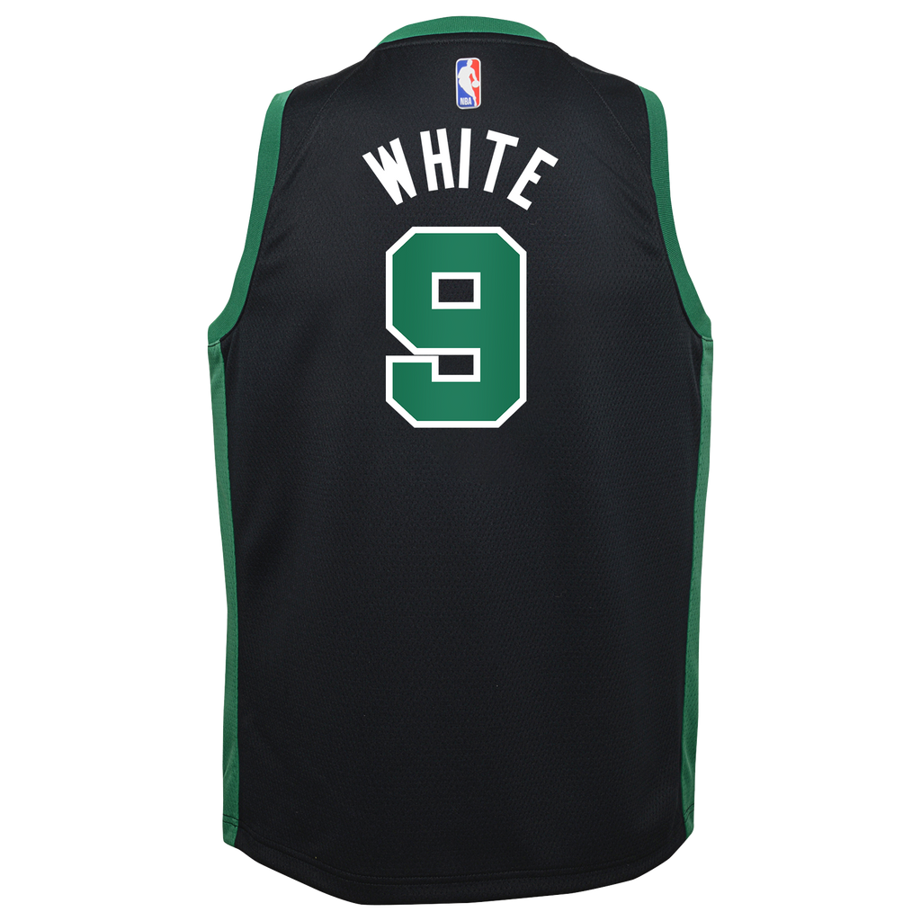 Boston Celtics Jordan Brand Statement Edition Swingman Jersey - Black - Derrick White - Youth