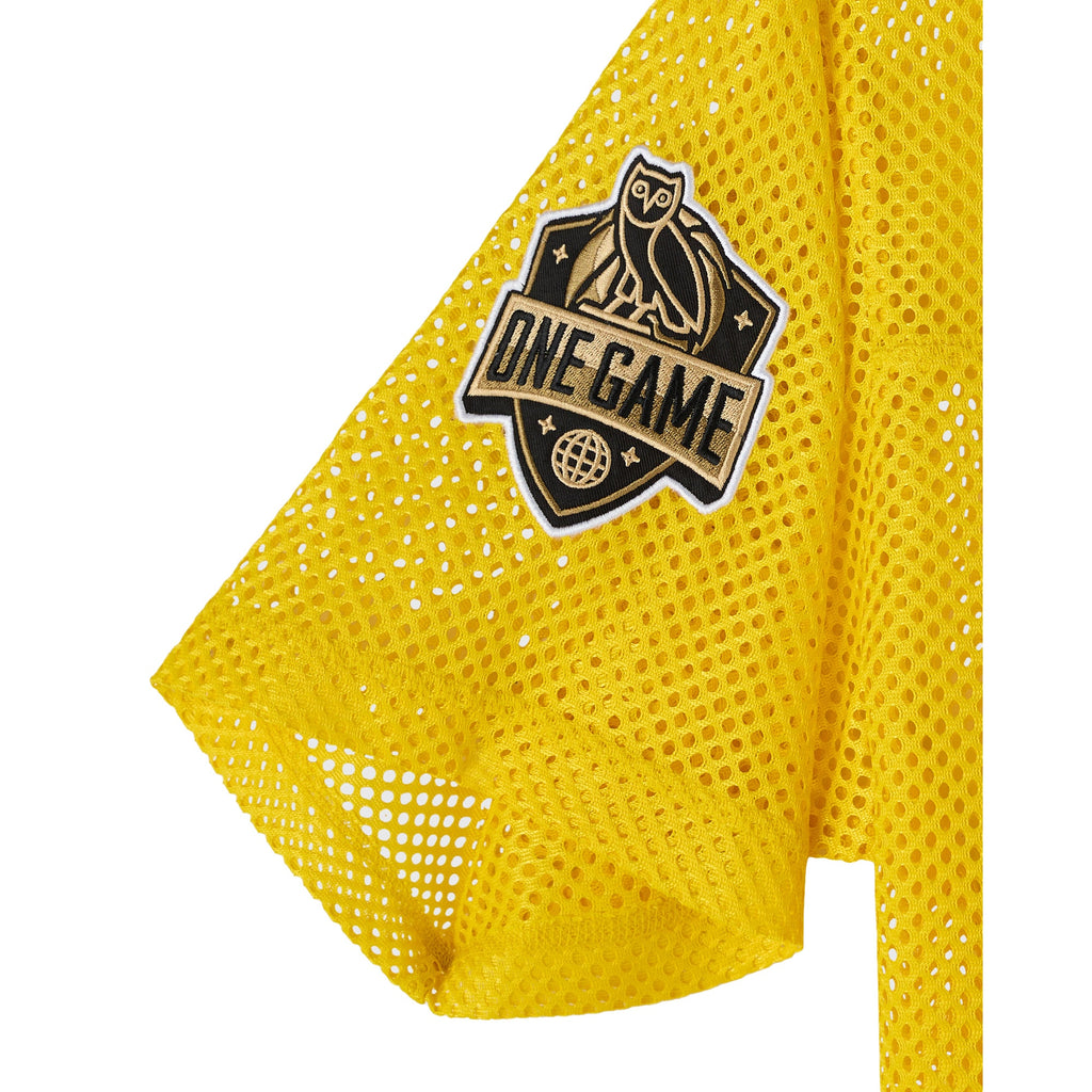 Golden State Warriors X OVO Mesh Football Jersey - Mens