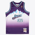 Utah Jazz Mitchell & Ness Road Swingman Jersey - Youth - Karl Malone