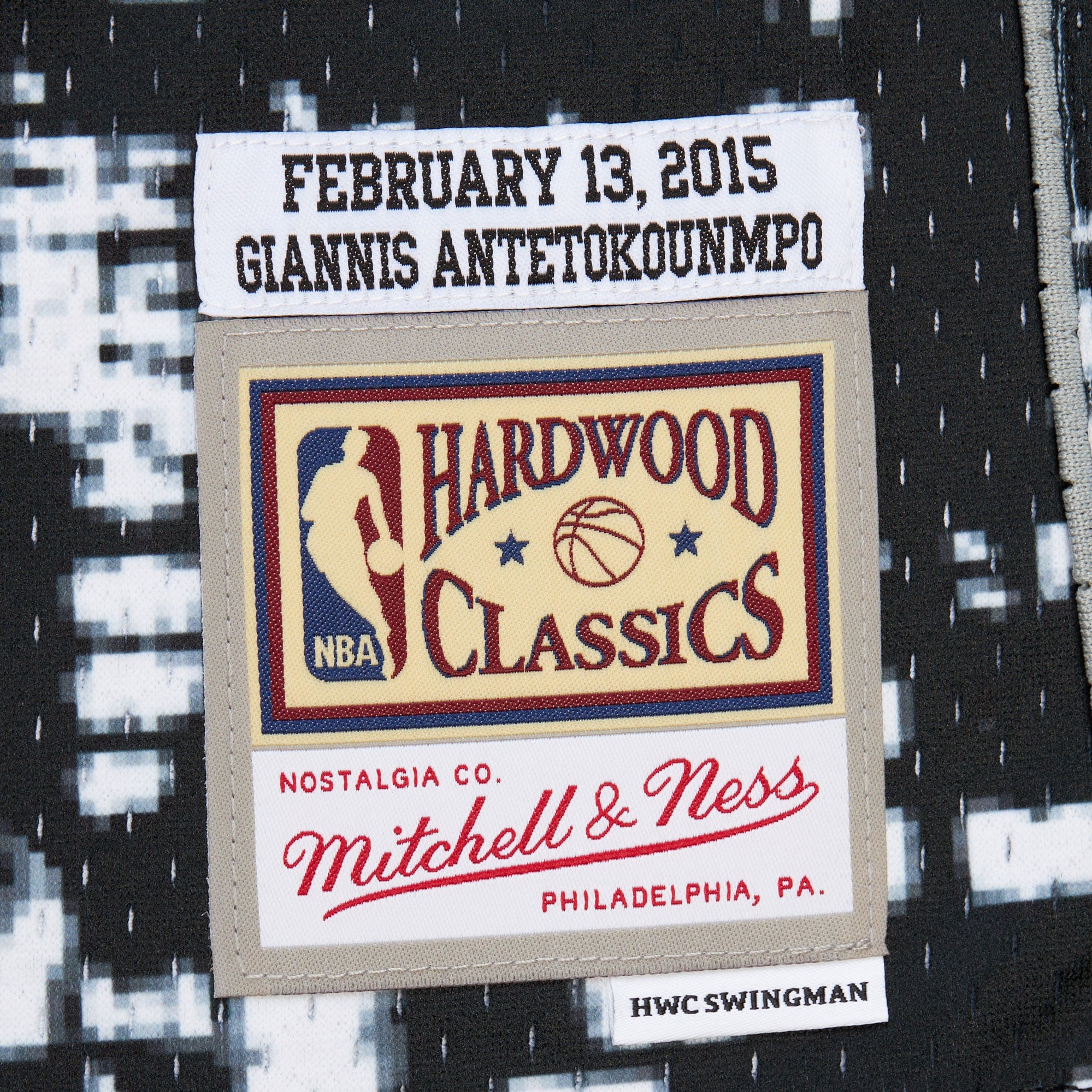 NBA All-Star Mitchell & Ness Swingman Jersey Giannis Antetokounmpo 2015