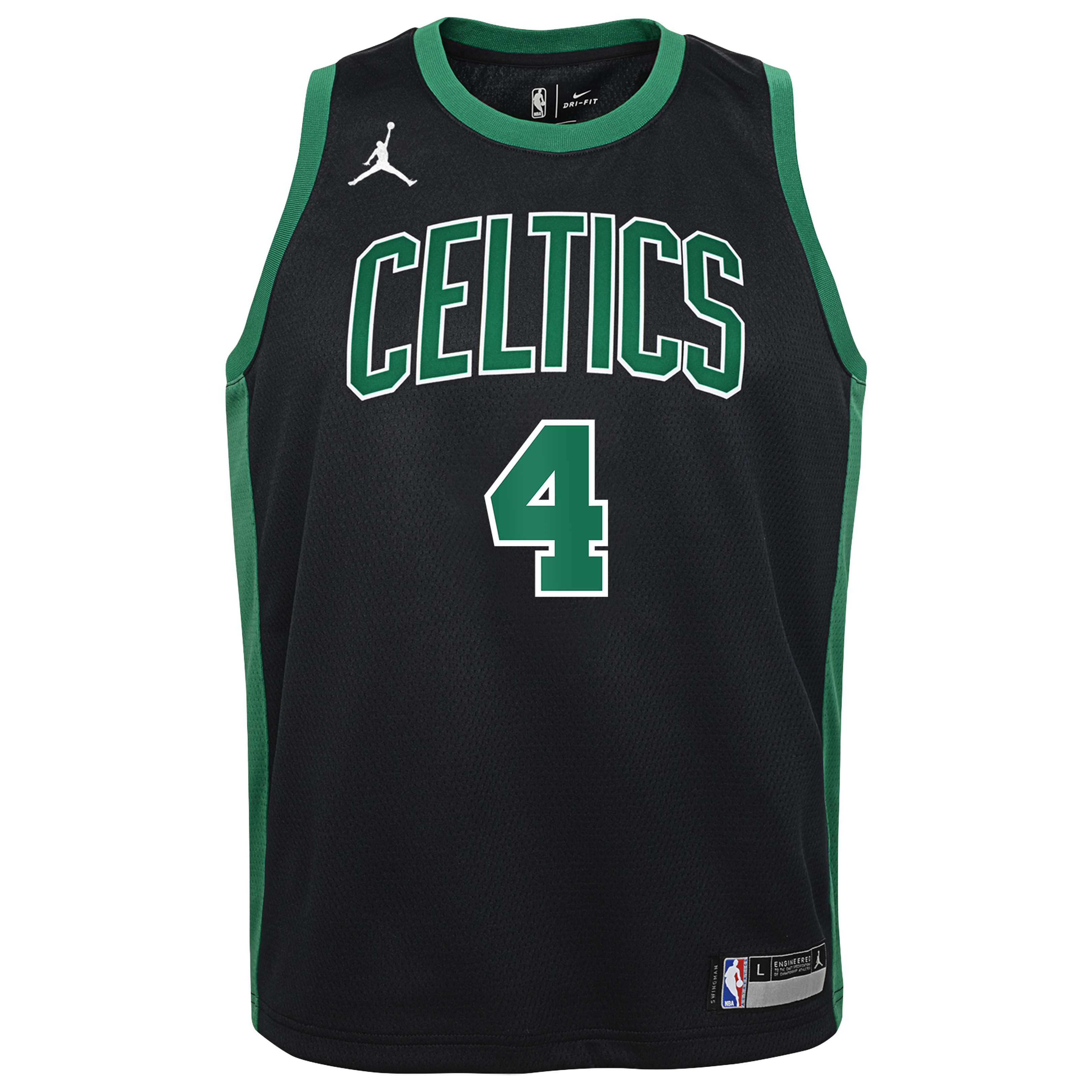 Boston Celtics Jordan Brand Statement Edition Swingman Jersey - Black - Mitchell Robinson - Youth