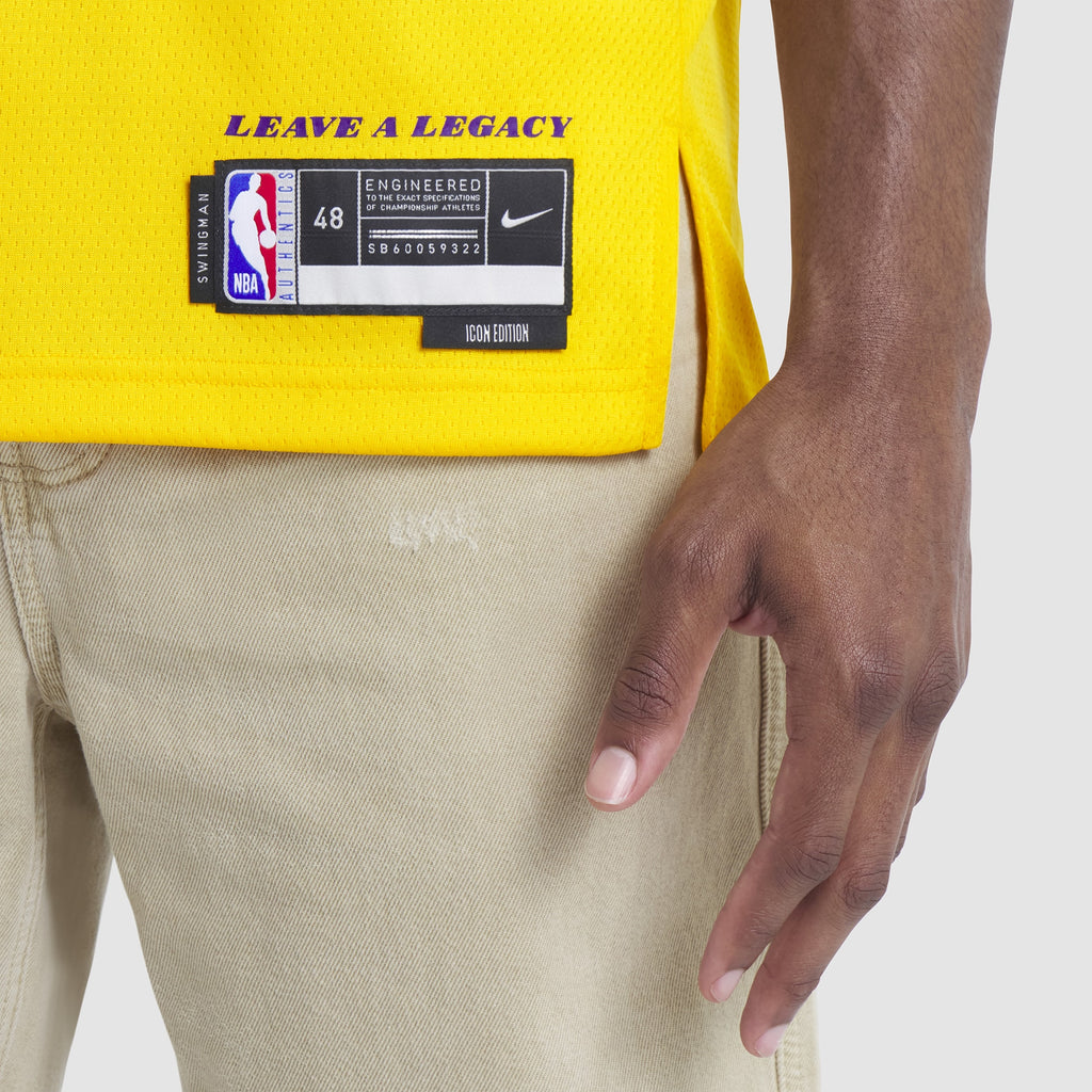 Los Angeles Lakers Nike Icon Swingman Jersey - Luka Doncic - Unisex