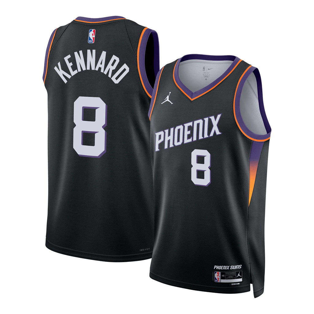 Phoenix Suns Jordan Brand Statement Edition Jersey - Black - Luke Kennard - Unisex