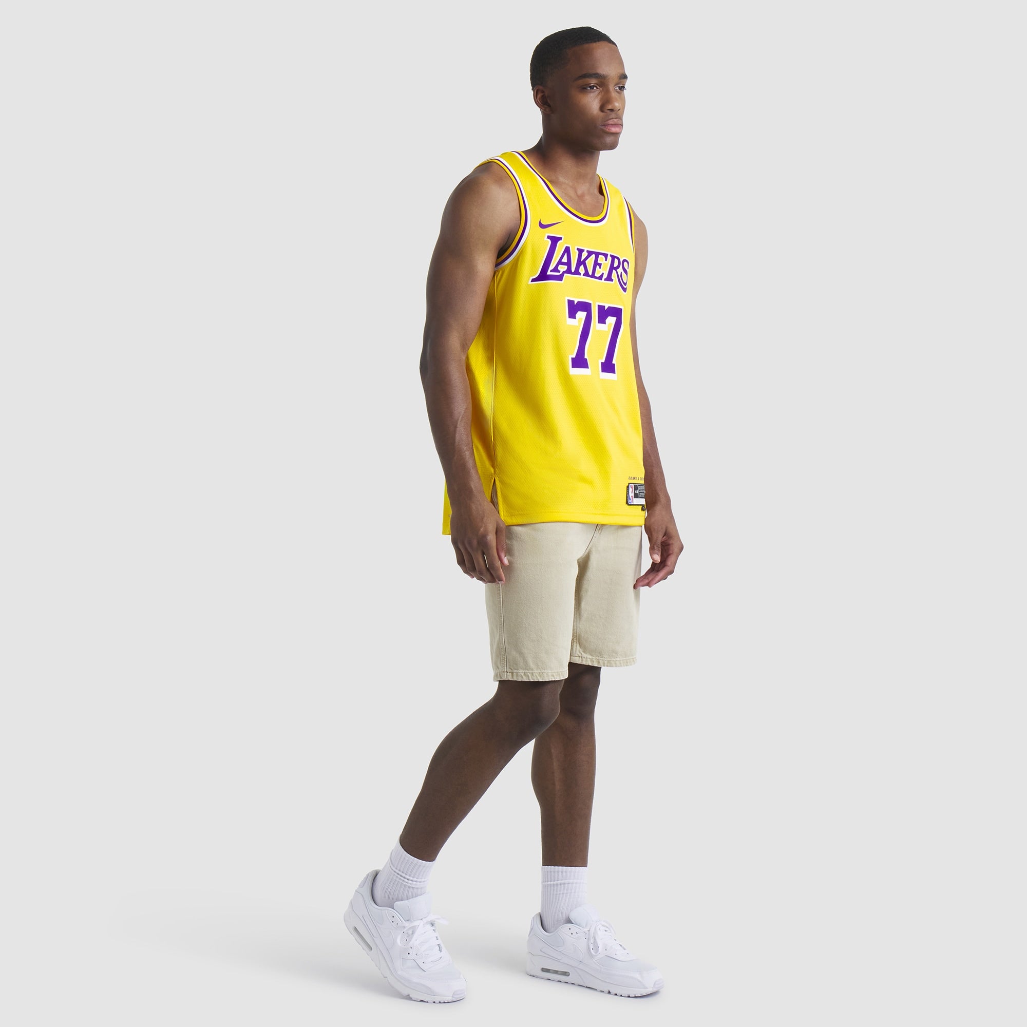 Los Angeles Lakers Nike Icon Swingman Jersey - Luka Doncic - Unisex