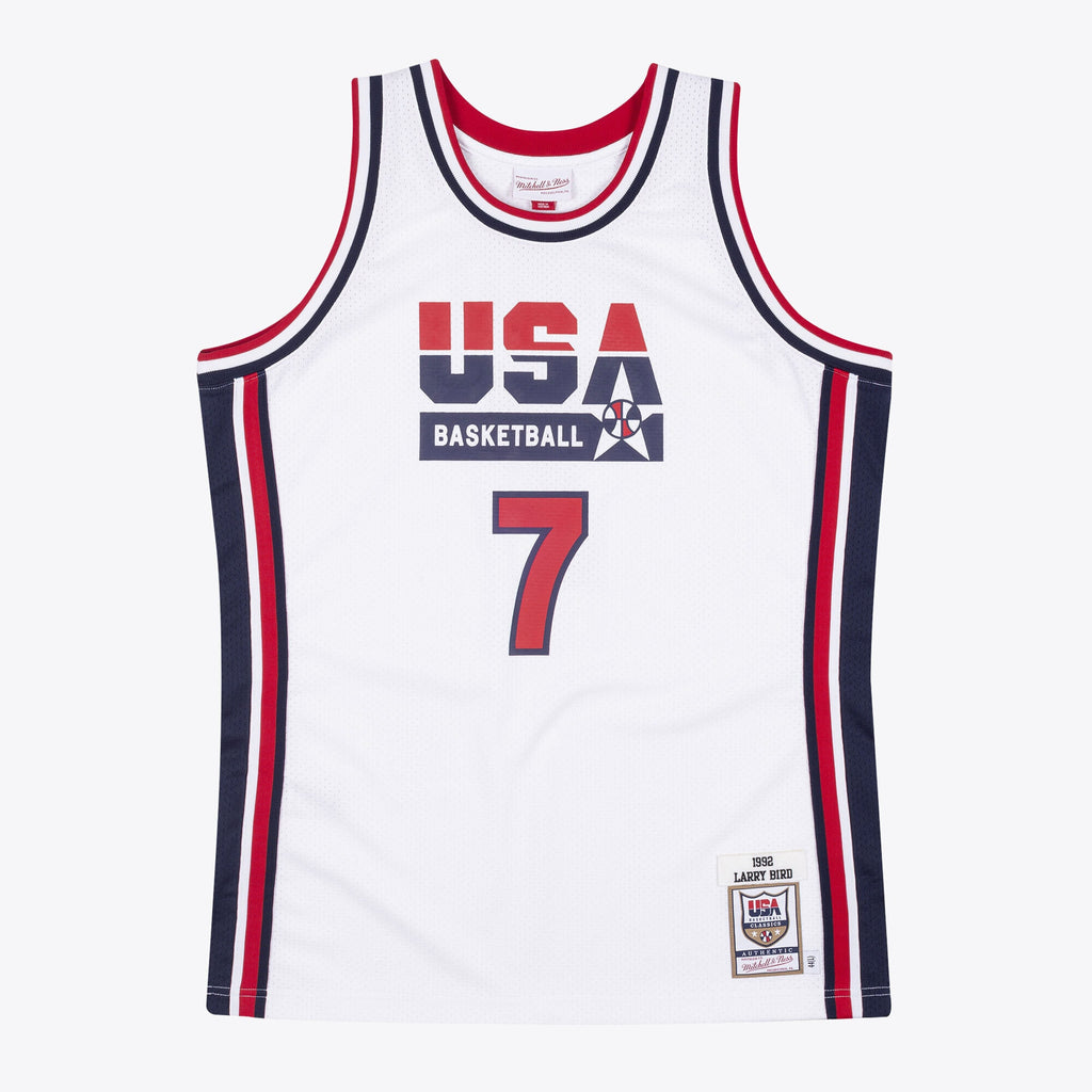 USA Basketball Mitchell & Ness Authentic Jersey Larry Bird 1992