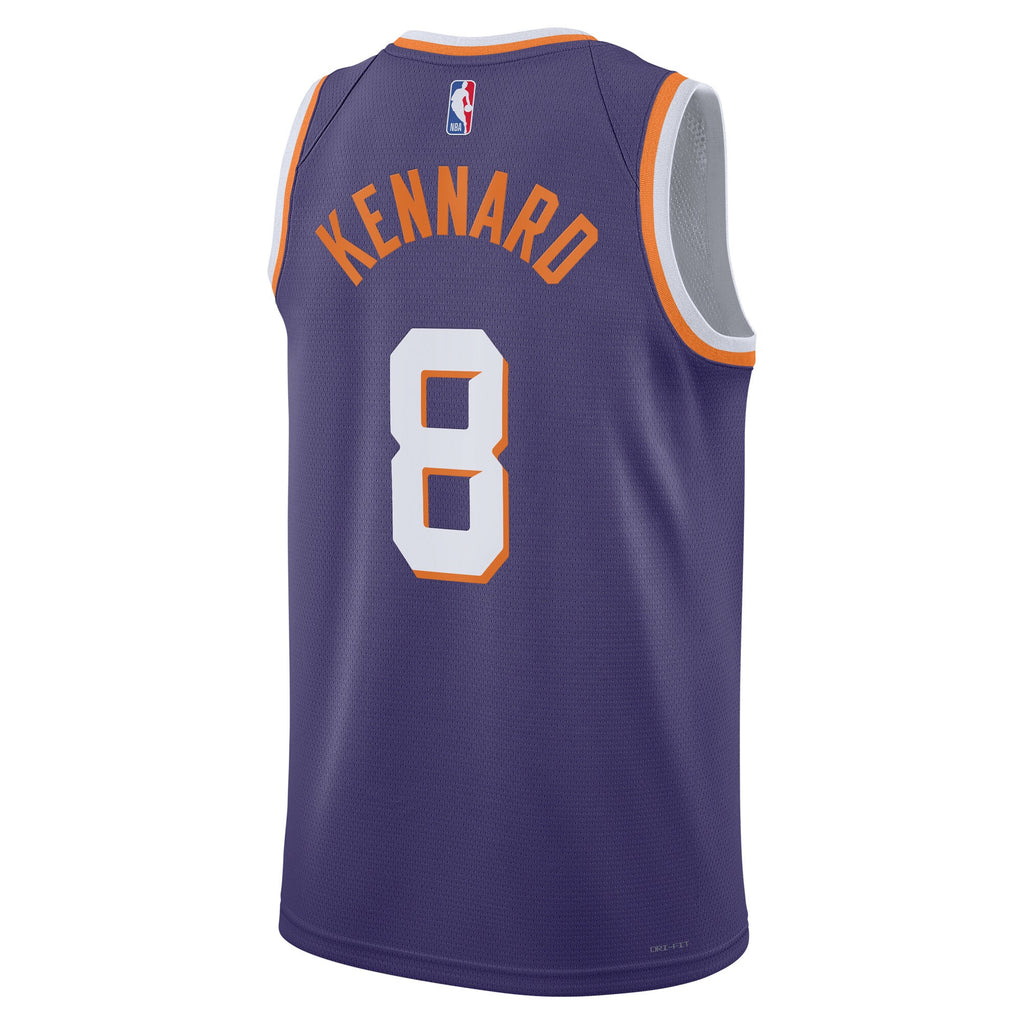 Phoenix Suns Nike Icon Edition Swingman Jersey - Purple - Luke Kennard - Unisex