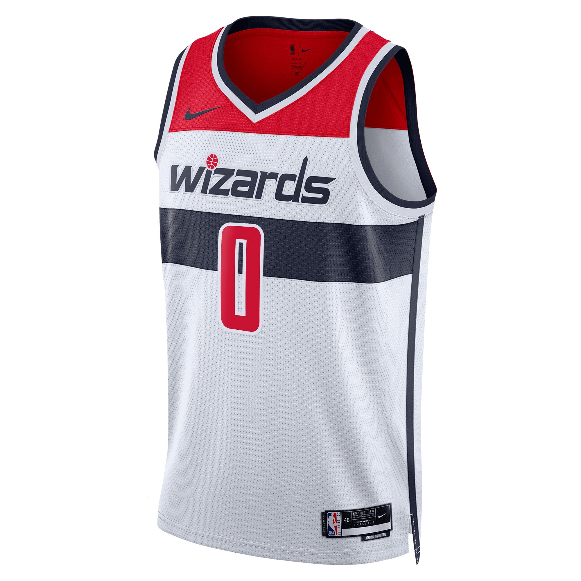 Washington Wizards Nike Association Edition Swingman Jersey - White - Bilal Coulibaly - Unisex
