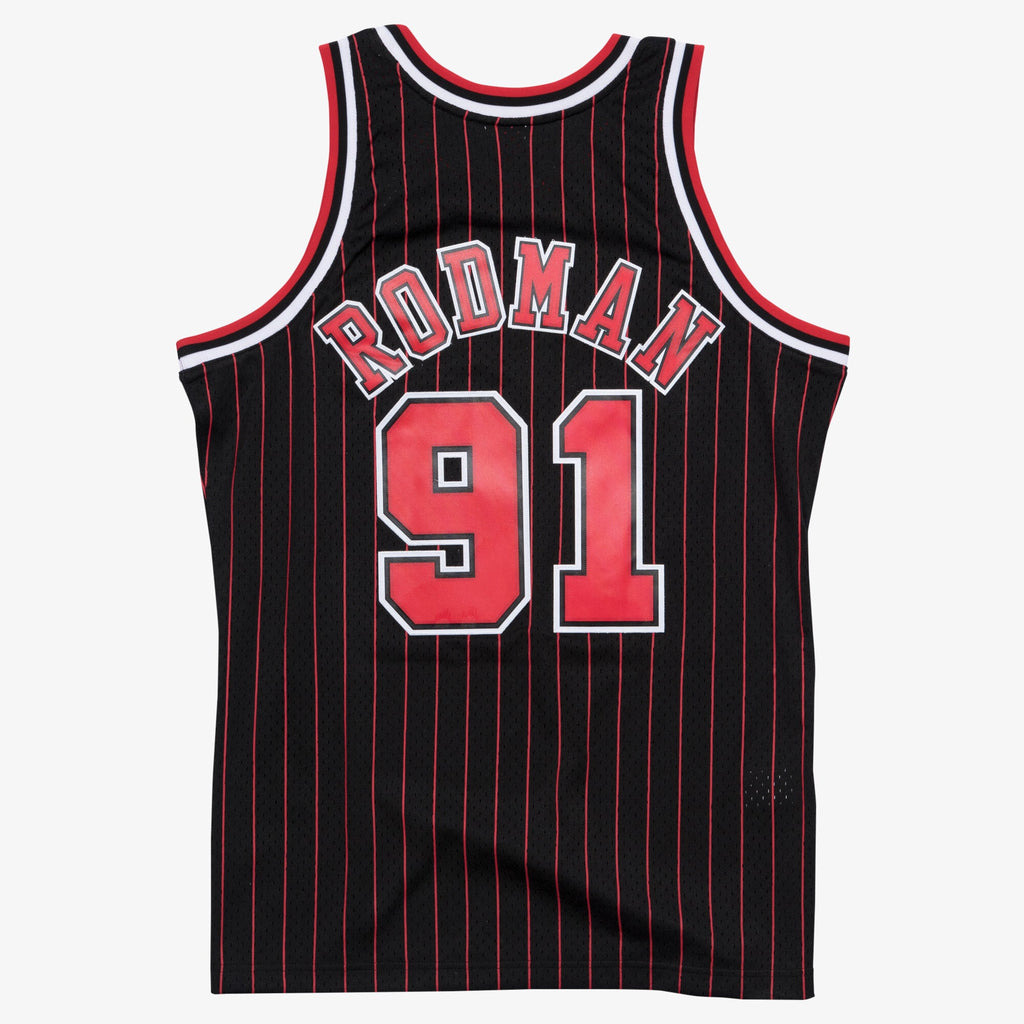 Chicago Bulls Mitchell & Ness Swingman Jersey Alternate Dennis Rodman 1995-96
