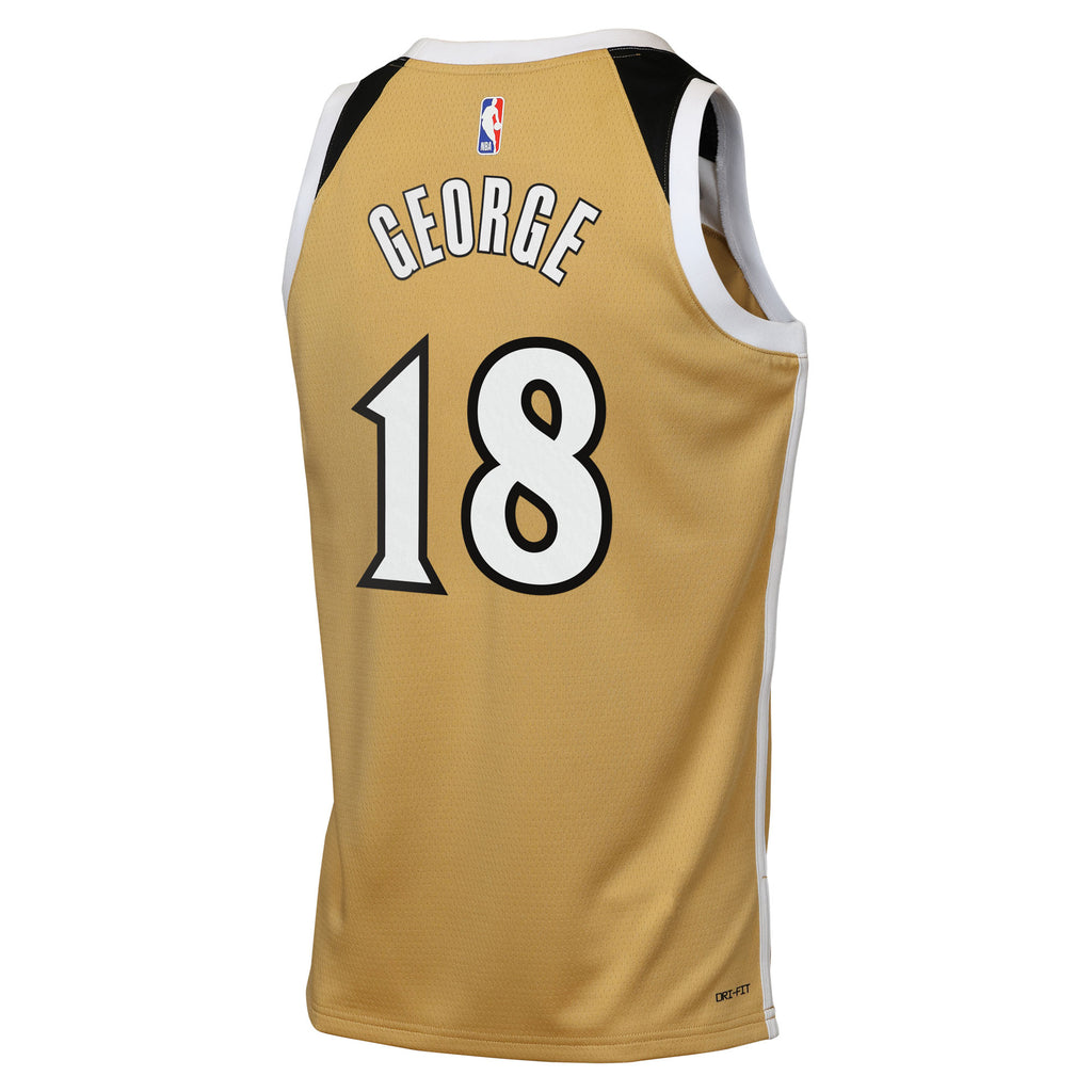 Washington Wizards Nike 2025/26 City Edition Swingman Jersey - Tan - Kyshawn George - Youth