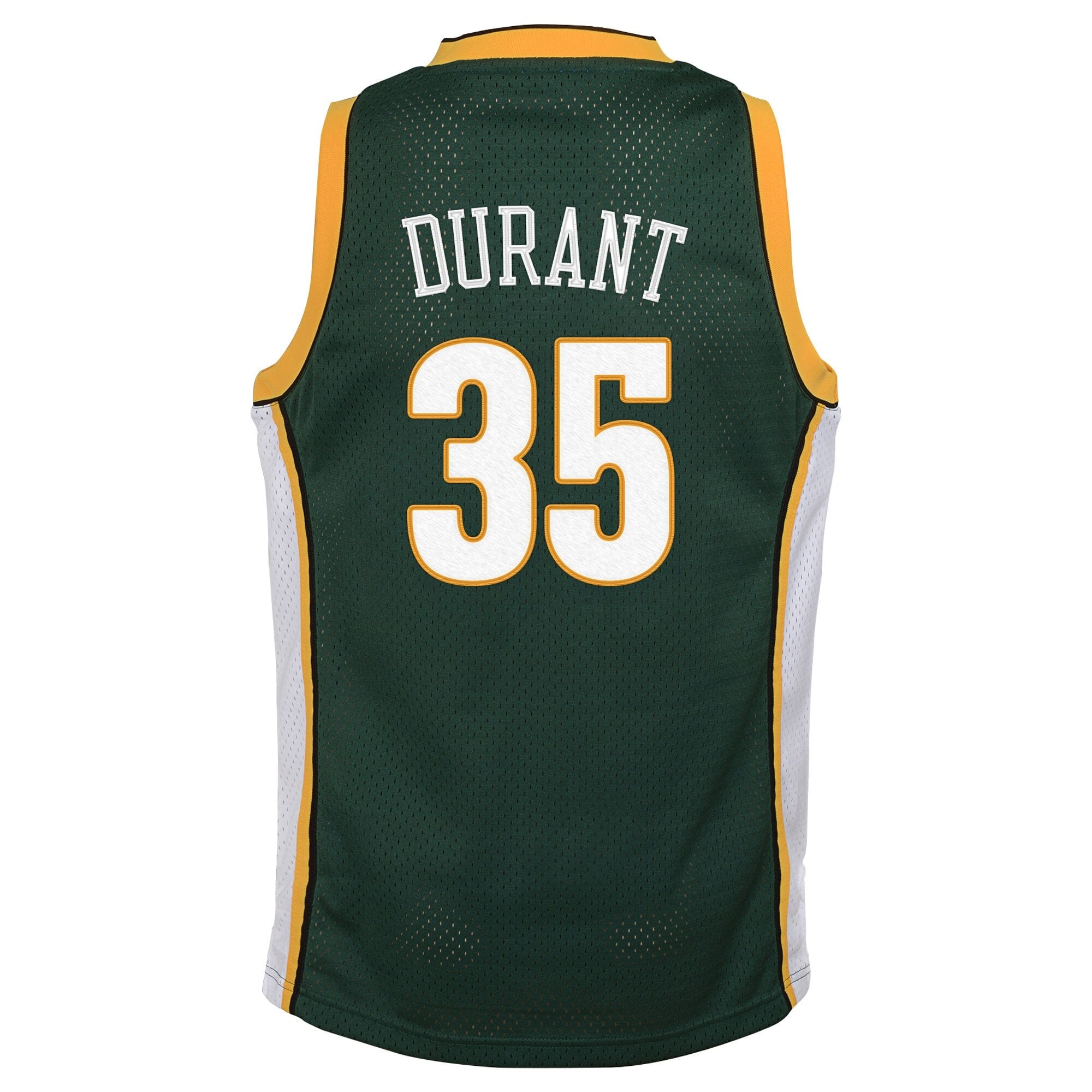Seattle Supersonics Kevin Durant 2007-08 Hardwood Classics Road Swingman Jersey - White/Green - Youth