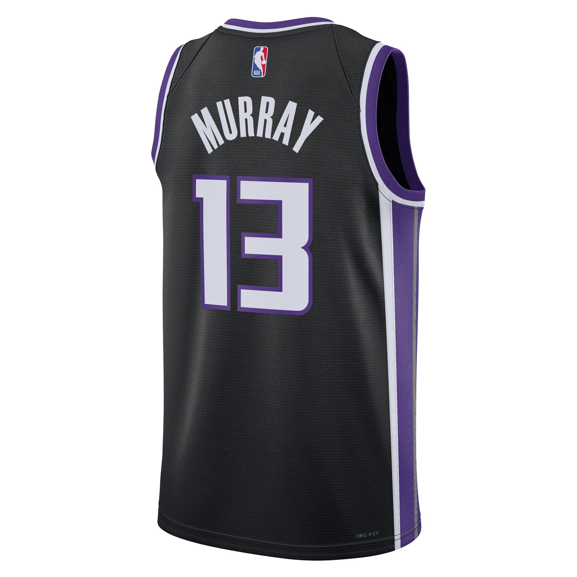 Sacramento Kings Nike Icon Edition Swingman Jersey - Black - Keegan Murray - Unisex