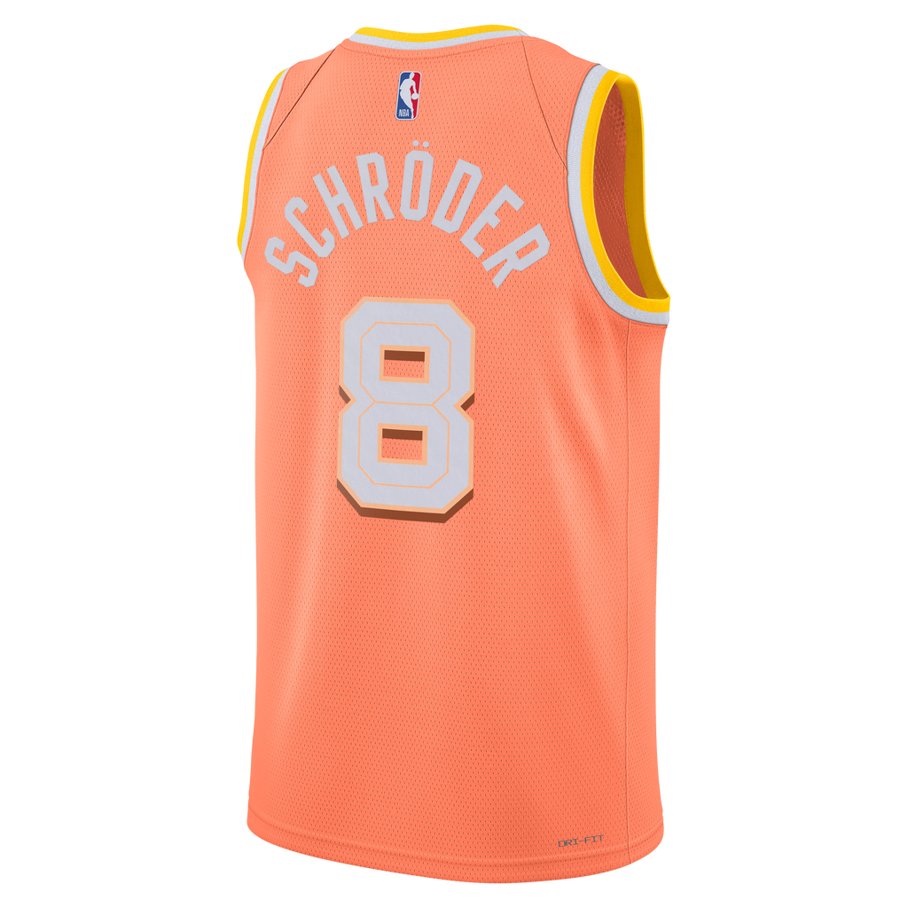 Nike Cleveland Cavaliers 2025/26 City Edition Swingman Jersey - Orange - Dennis Schröder - Unisex