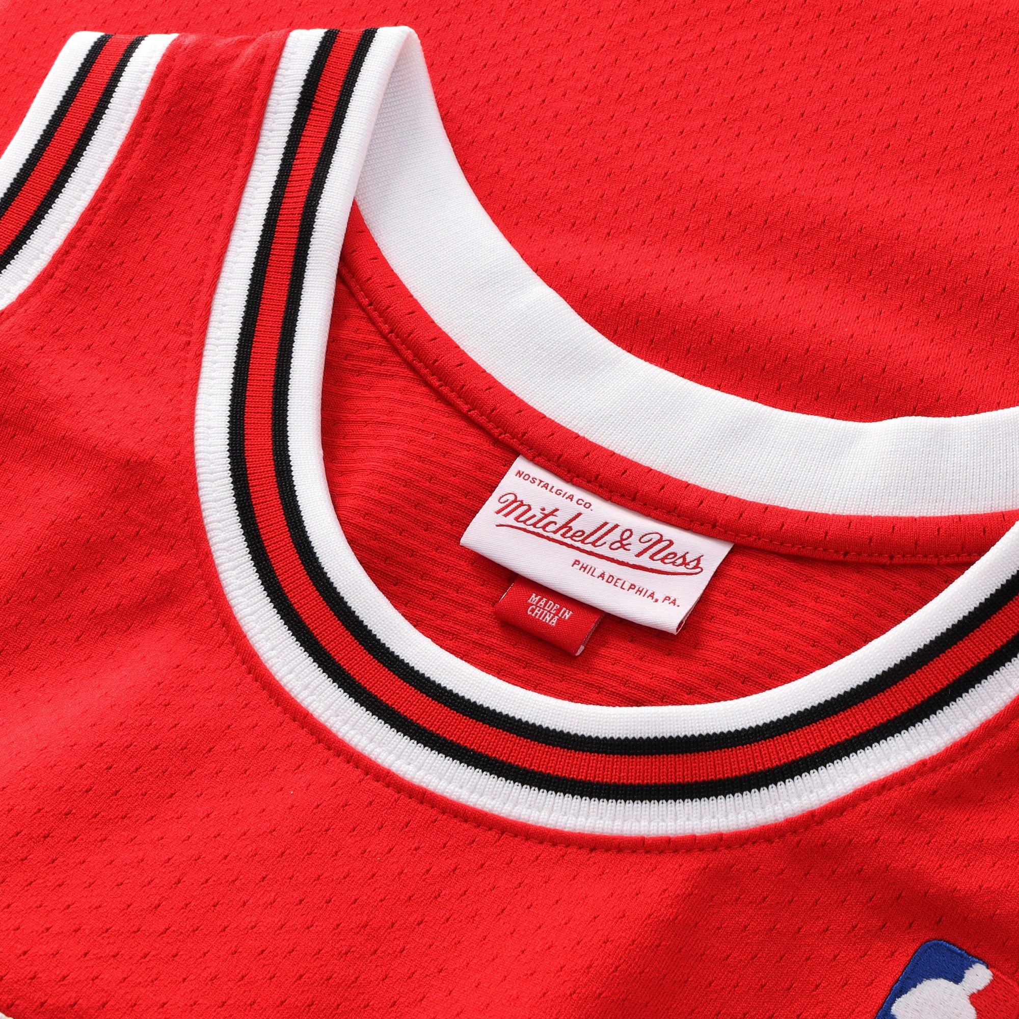 Chicago Bulls Michael Jordan 1994-95 Road 45 Authentic Jersey By Mitchell & Ness - Red - Mens