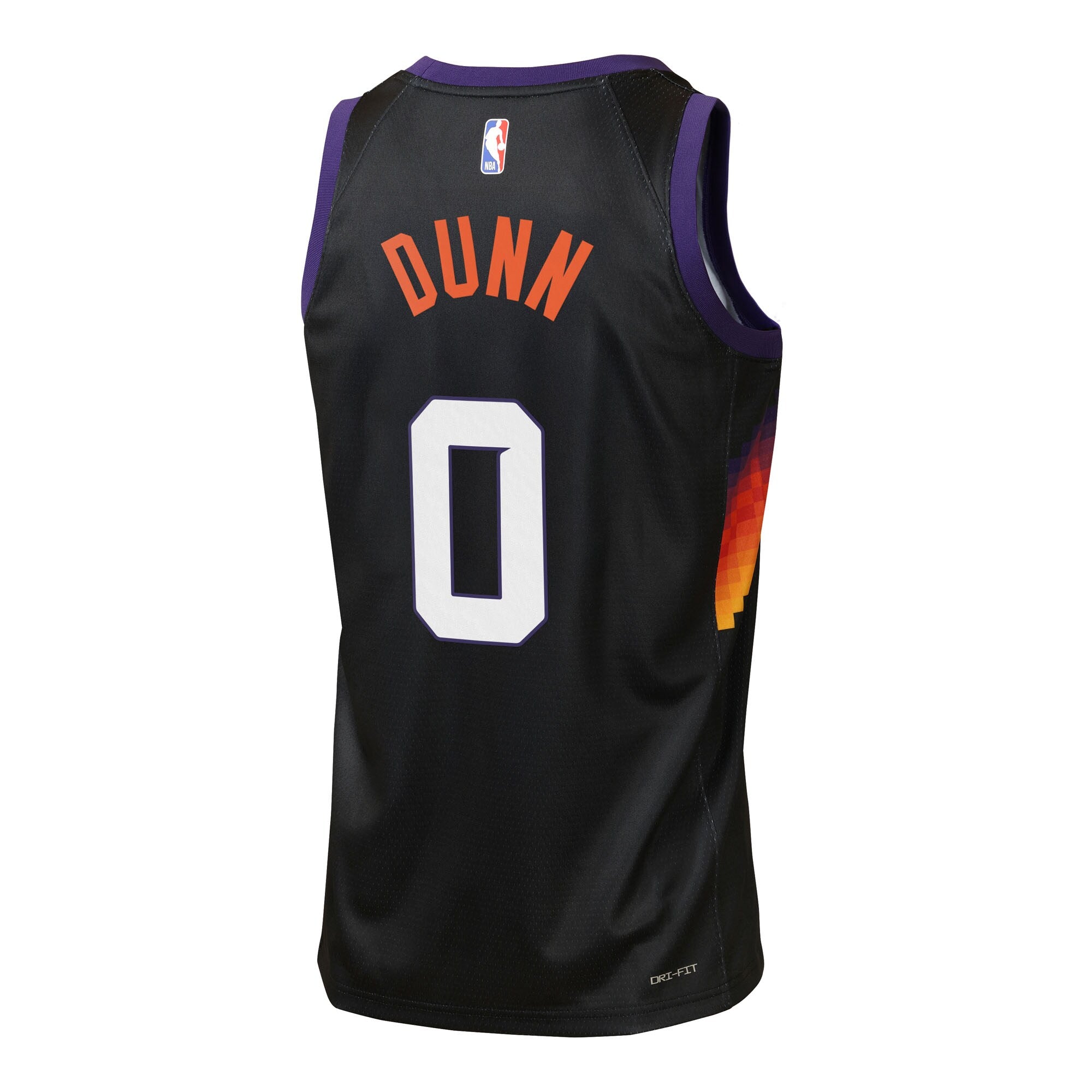 Phoenix Suns Nike 2025/26 City Edition Swingman Jersey - Black - Ryan Dunn - Youth
