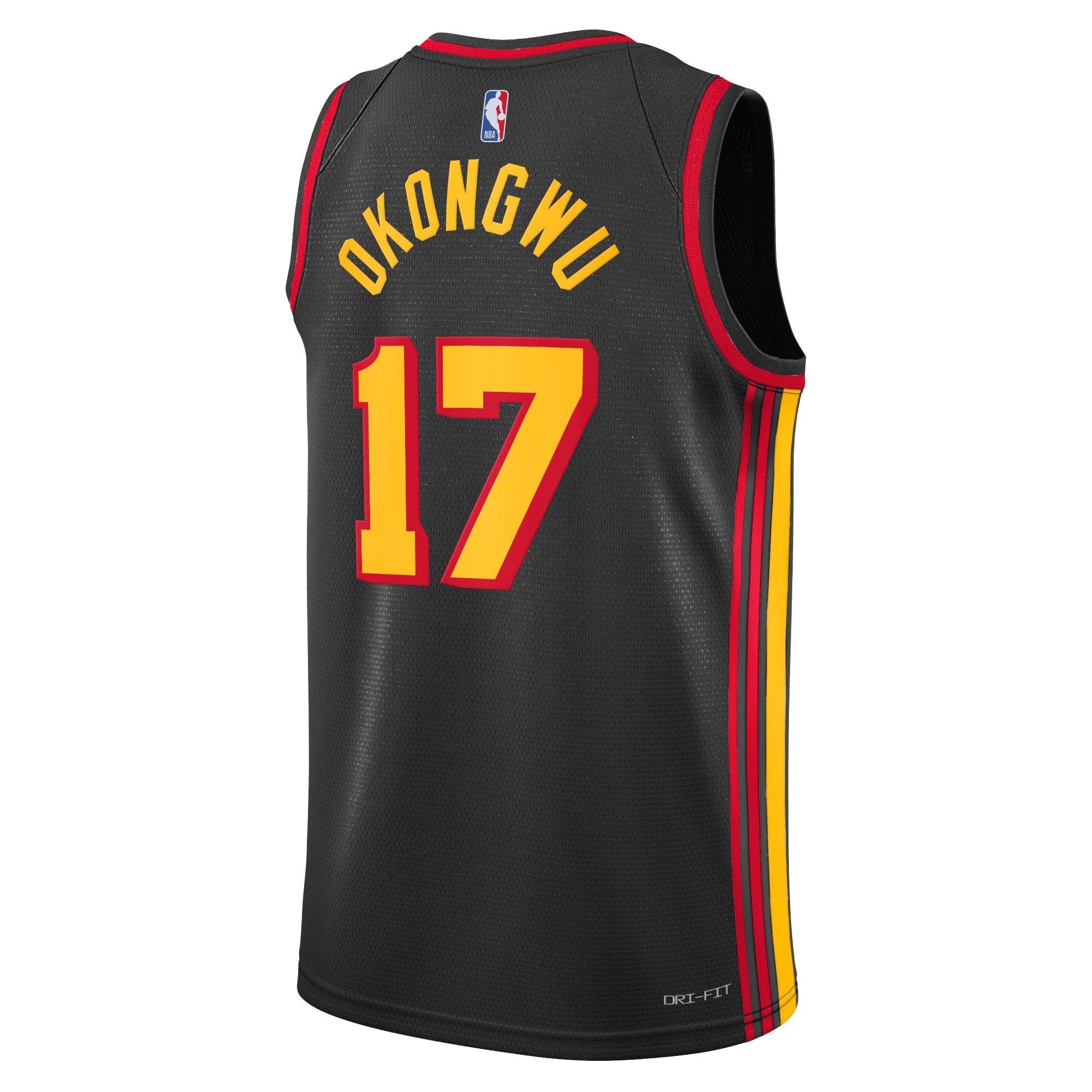 Atlanta Hawks Jordan Statement Edition Swingman Jersey 22 - Black - Onyeka Okongwu - Youth