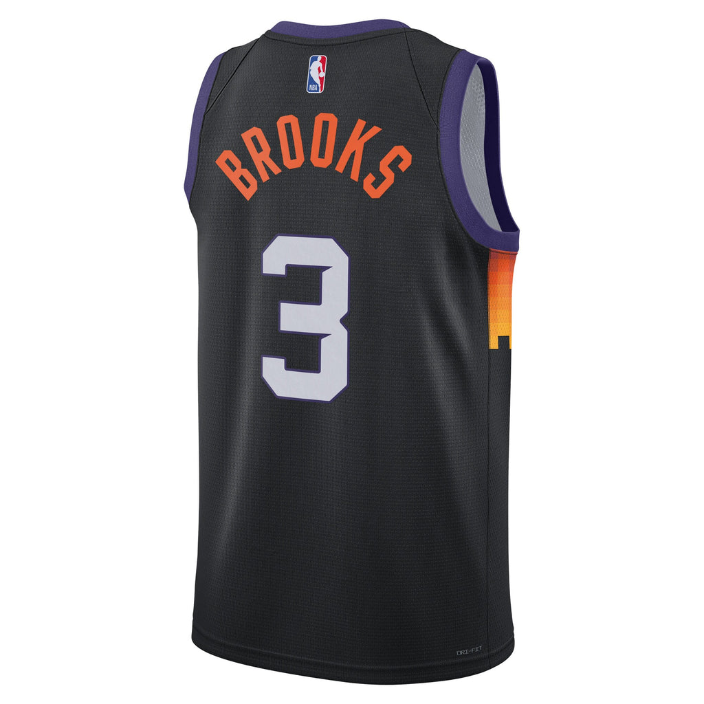 Phoenix Suns Nike 2025/26 City Edition Swingman Jersey - Black - Dillon Brooks - Unisex
