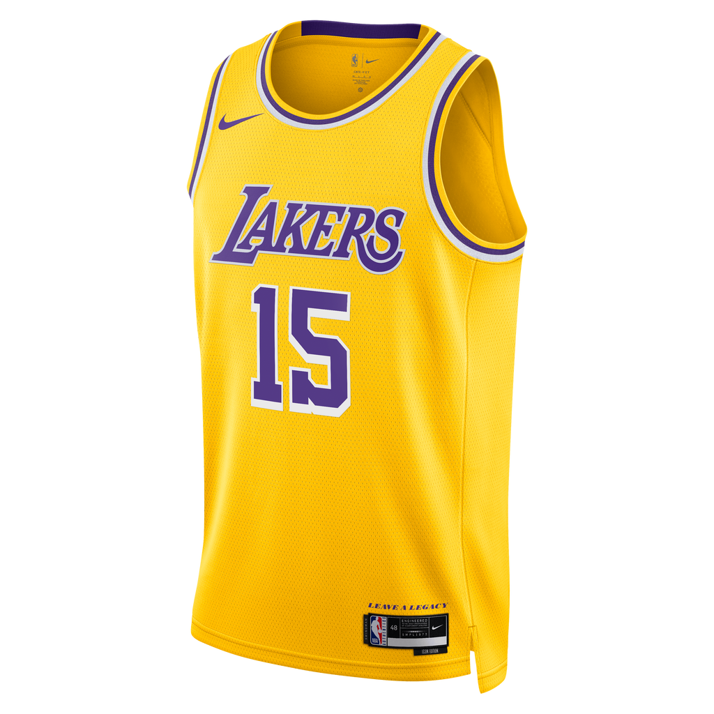 Los Angeles Lakers Nike Icon Edition Swingman Jersey - Gold - Austin Reaves - Unisex