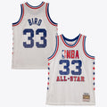 NBA Mitchell & Ness Larry Bird 1985 All-Star Swingman Authentic Jersey - White