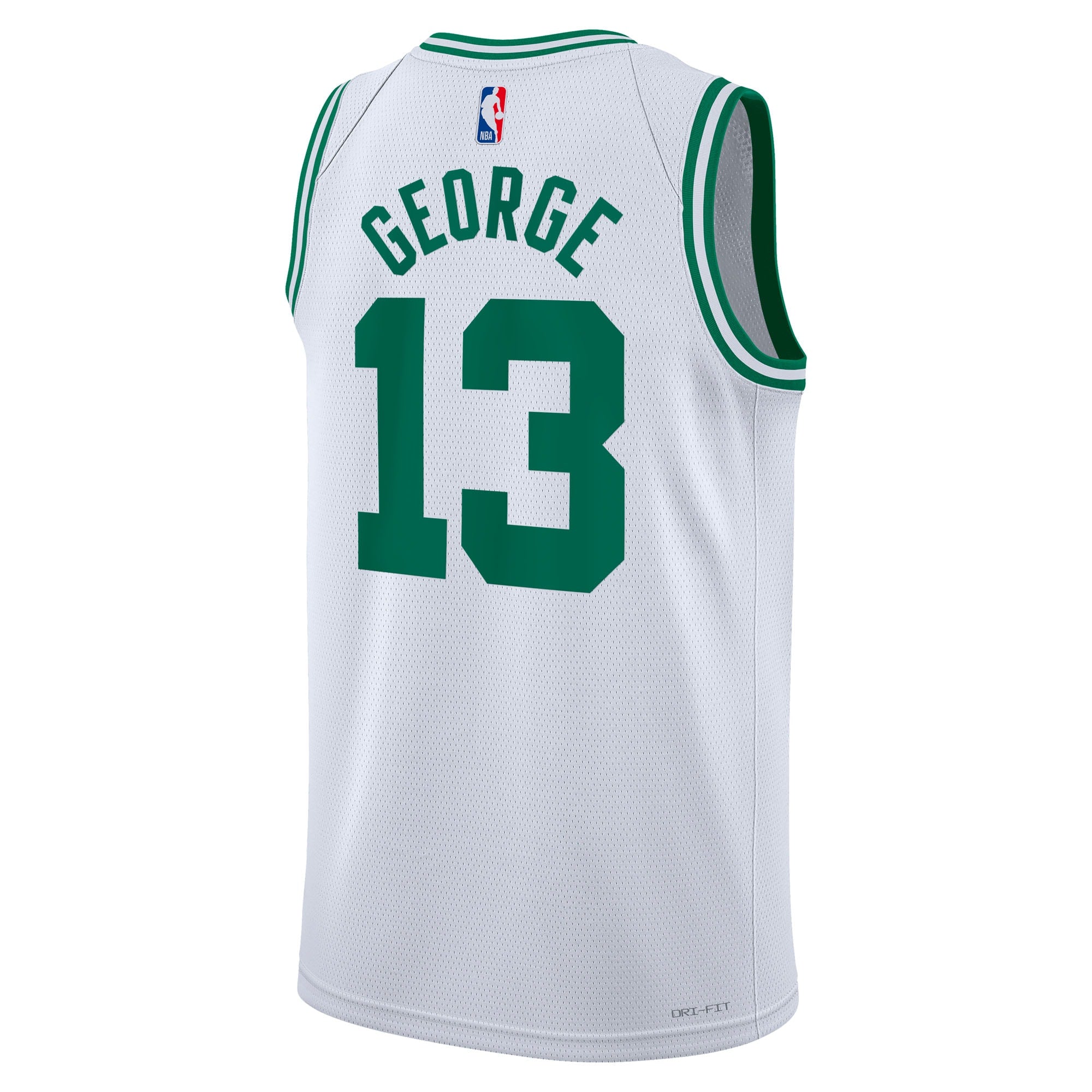 Boston Celtics Nike Association Edition Swingman Jersey - White - Paul George - Unisex