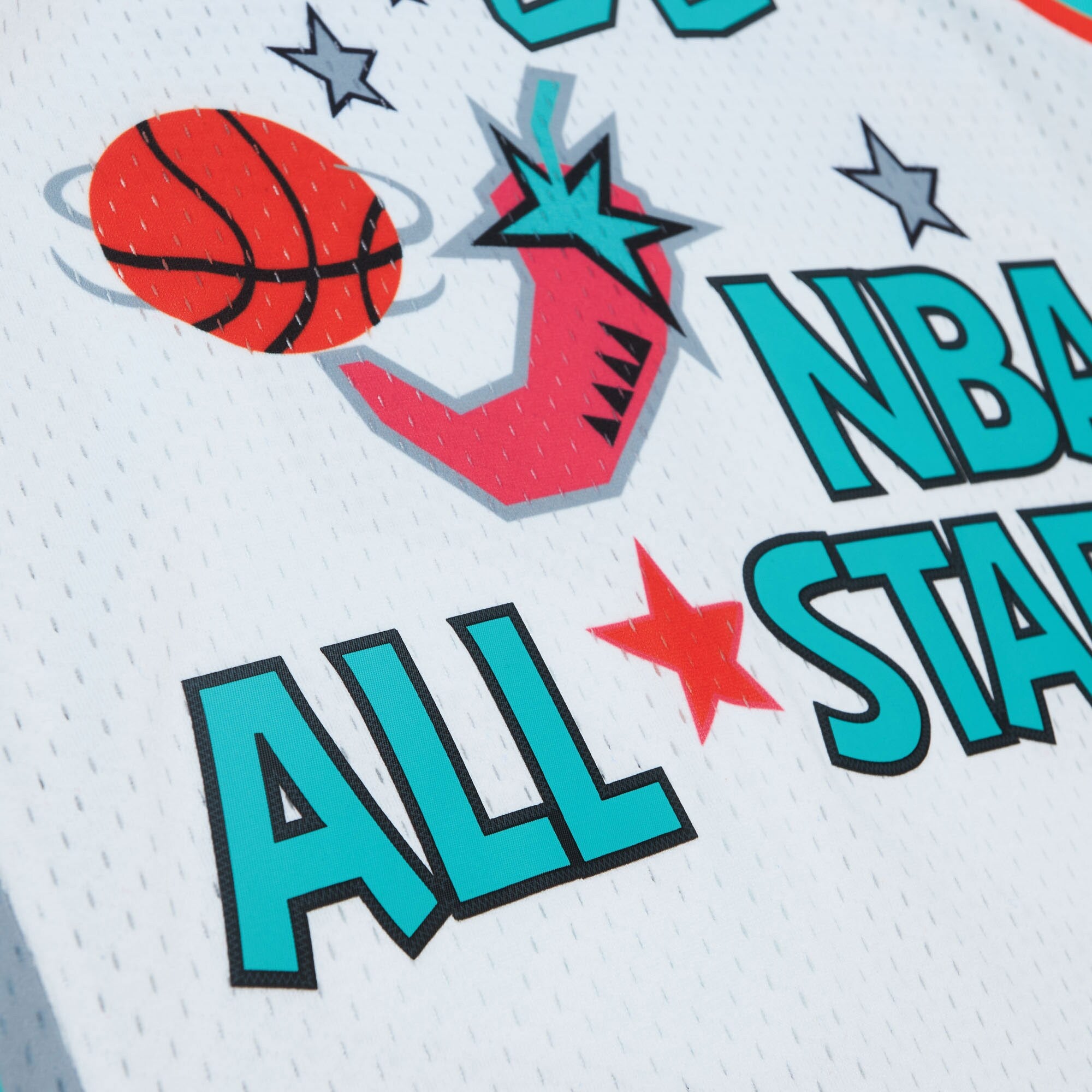 NBA Mitchell & Ness Karl Malone 1996 All-Star Swingman Authentic Jersey - White