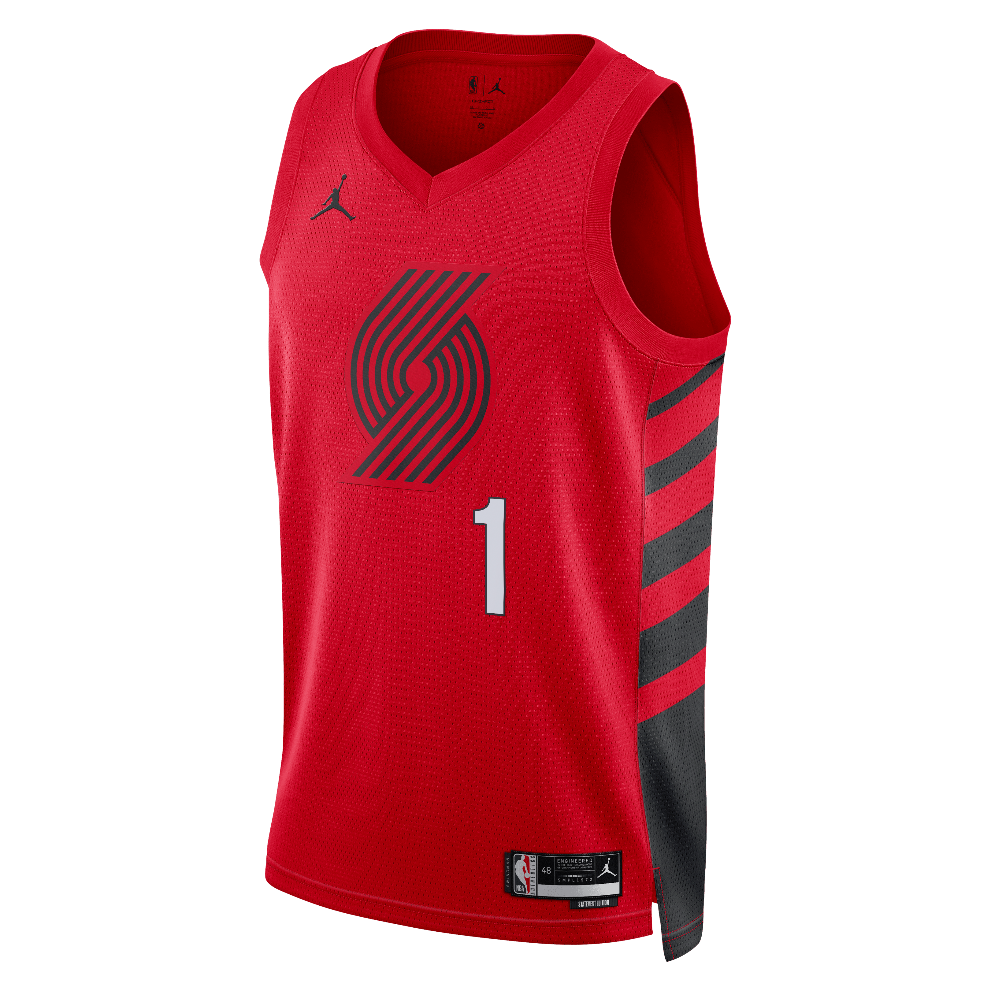 Portland Trail Blazers Jordan Brand Statement Edition Swingman Jersey - Red - Ja Morant - Unisex