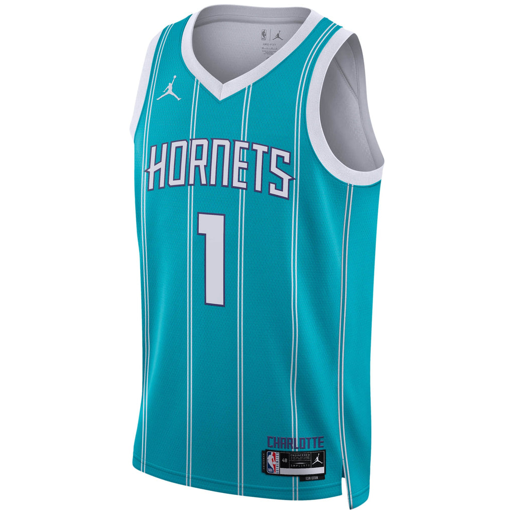 Charlotte Hornets Jordan Icon Swingman Jersey - Lamelo Ball - Mens