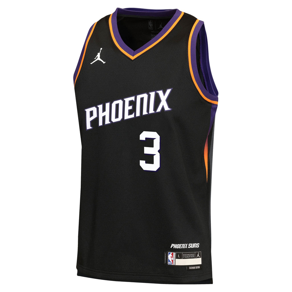 Phoenix Suns Jordan Brand Statement Edition Jersey - Black - Dillon Brooks - Youth