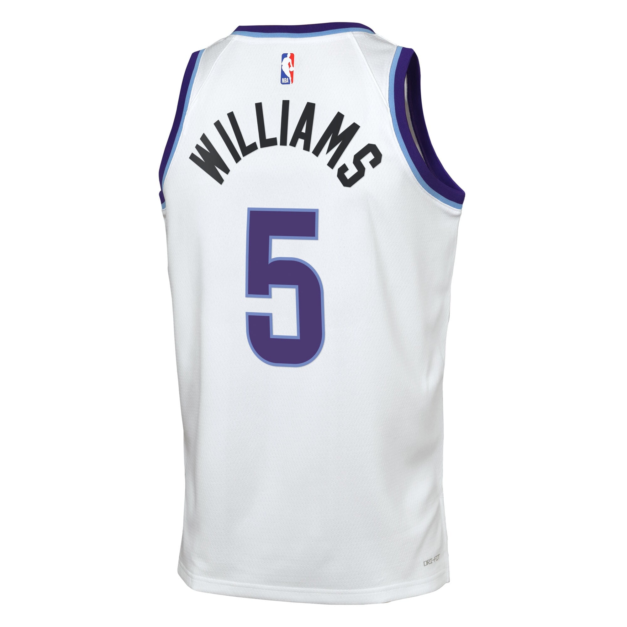 Utah Jazz Nike Replica Association Edition Swingman Jersey - White - Cody Williams - Youth
