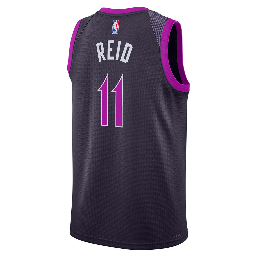 Minnesota Timberwolves Nike 2025/26 City Edition Swingman Jersey - Black - Naz Reid - Unisex