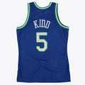 Dallas Mavericks Jason Kidd 1997 Hardwood Classics Road Swingman Jersey By Mitchell & Ness - Royal - Mens