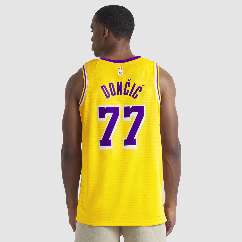 Los Angeles Lakers Nike Icon Swingman Jersey - Luka Doncic - Unisex