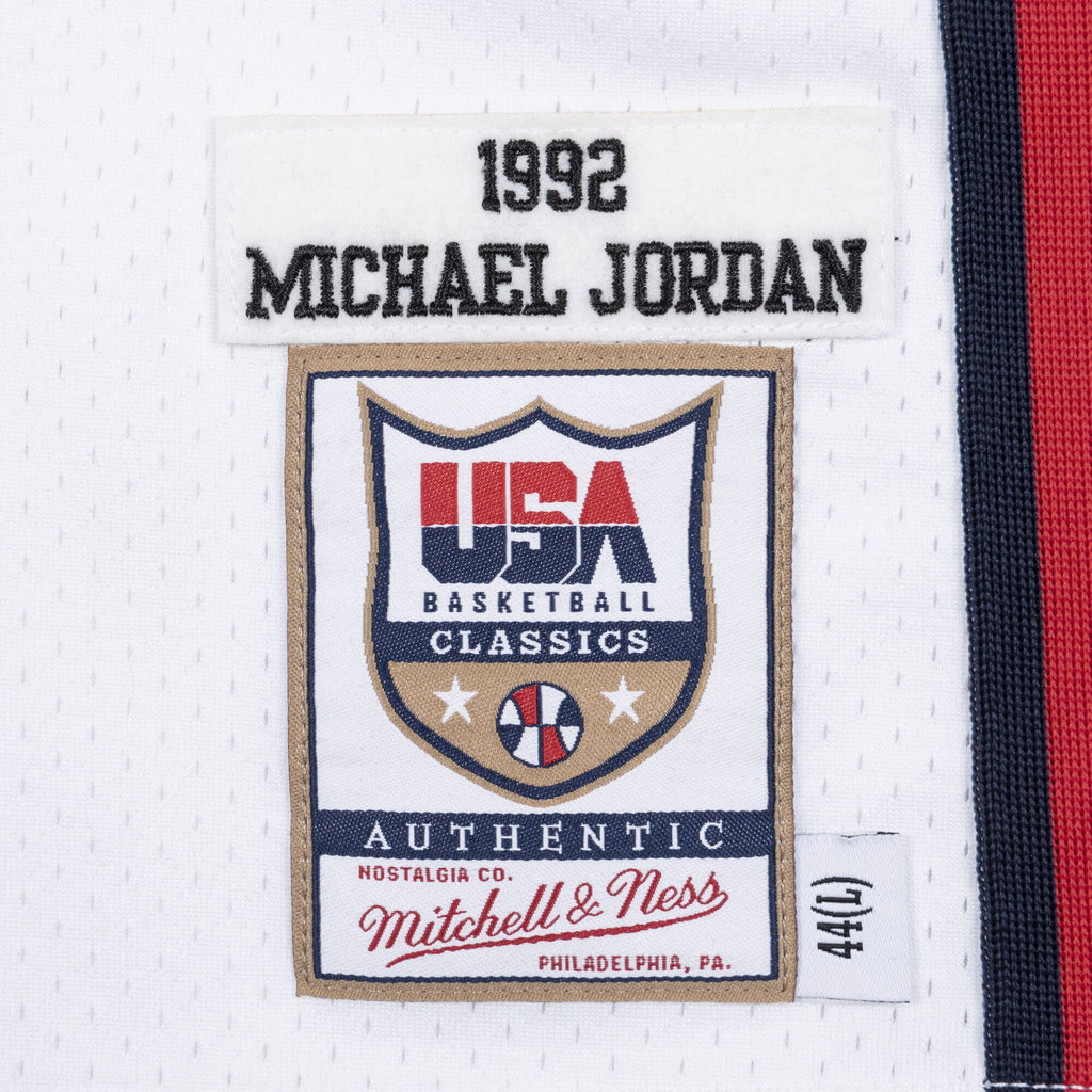 USA Basketball Mitchell & Ness Authentic Jersey Michael Jordan 1992