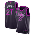 Minnesota Timberwolves Nike 2025/26 City Edition Swingman Jersey - Black - Rudy Gobert - Unisex