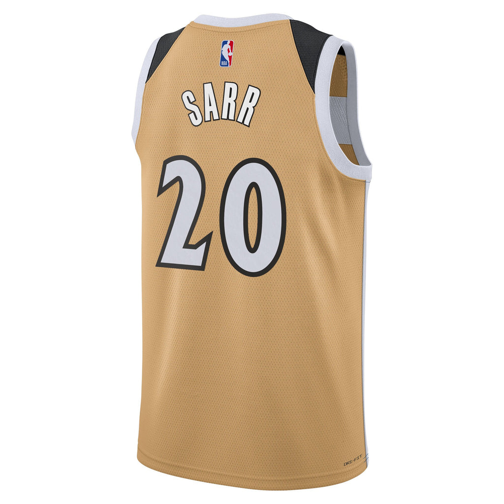 Washington Wizards Nike 2025/26 City Edition Swingman Jersey - Tan - Alex Sarr - Unisex
