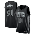 Brooklyn Nets Jordan Brand Statement Edition Swingman Jersey - Black - Julius Randle - Unisex