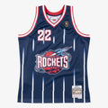 Houston Rockets Mitchell & Ness Swingman Jersey Road Clyde Drexler 1996-97