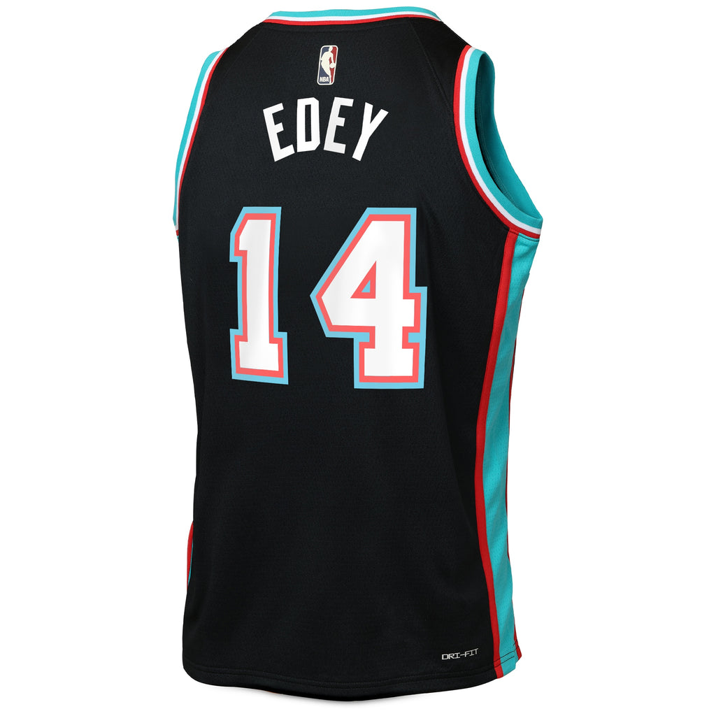 Memphis Grizzlies Nike Classic Edition Jersey - Black - Zach Edey - Youth