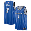 Orlando Magic Nike Replica Icon Edition Swingman Jersey - Blue - Jonathan Isaac - Unisex