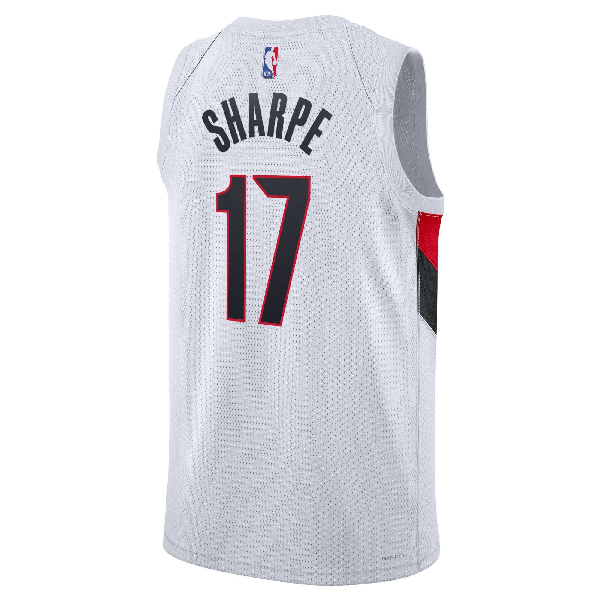 Portland Trail Blazers Nike Replica Association Edition Swingman Jersey - White - Shaedon Sharpe - Unisex