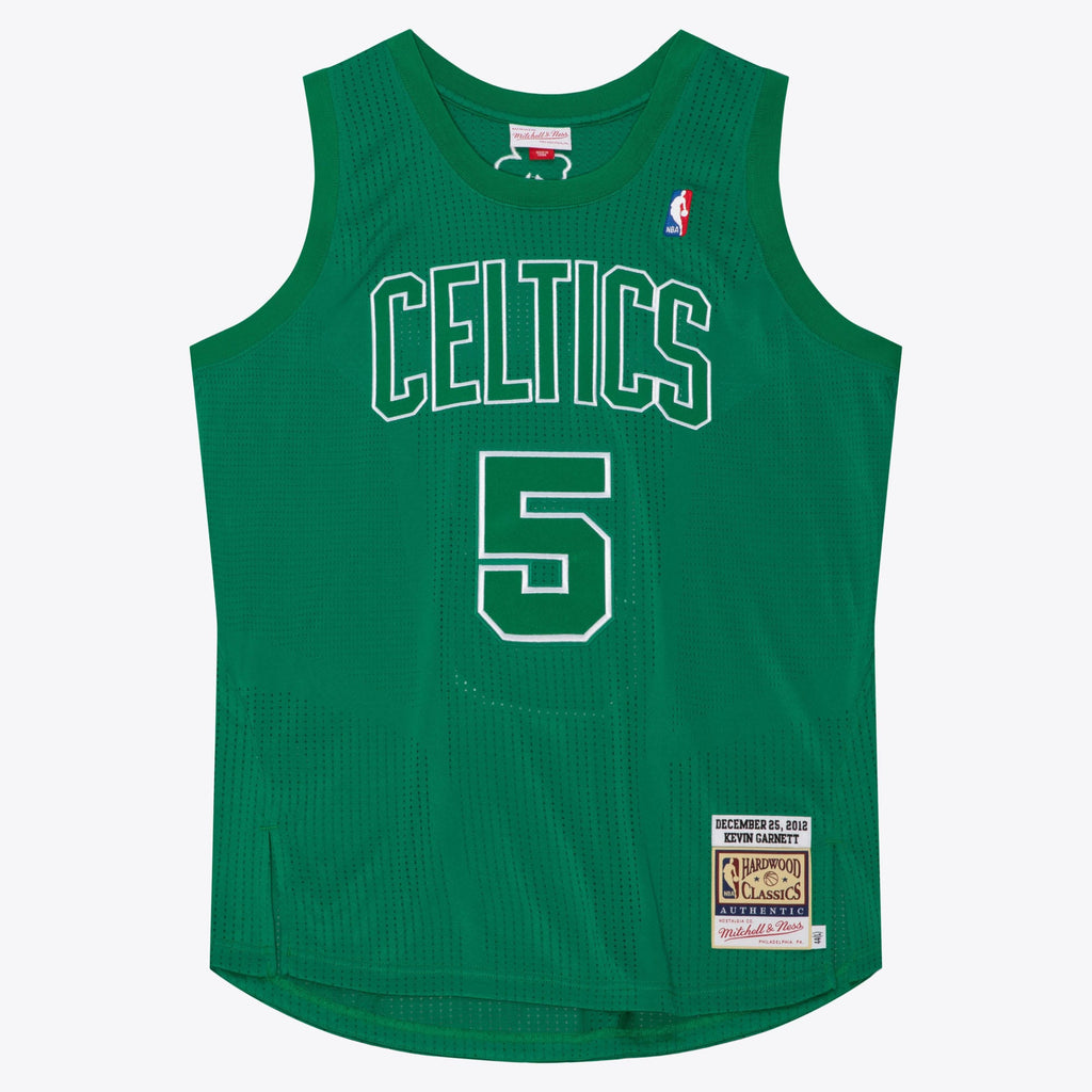 Boston Celtics Mitchell & Ness Kevin Garnett 2012 Christmas Day Authentic Jersey - Kelly Green