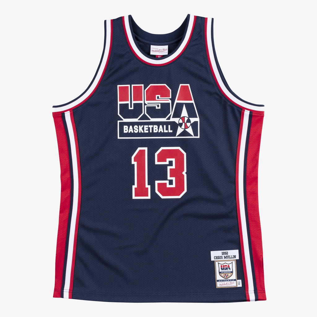 USA Basketball Mitchell & Ness Authentic Jersey Chris Mullin 1992