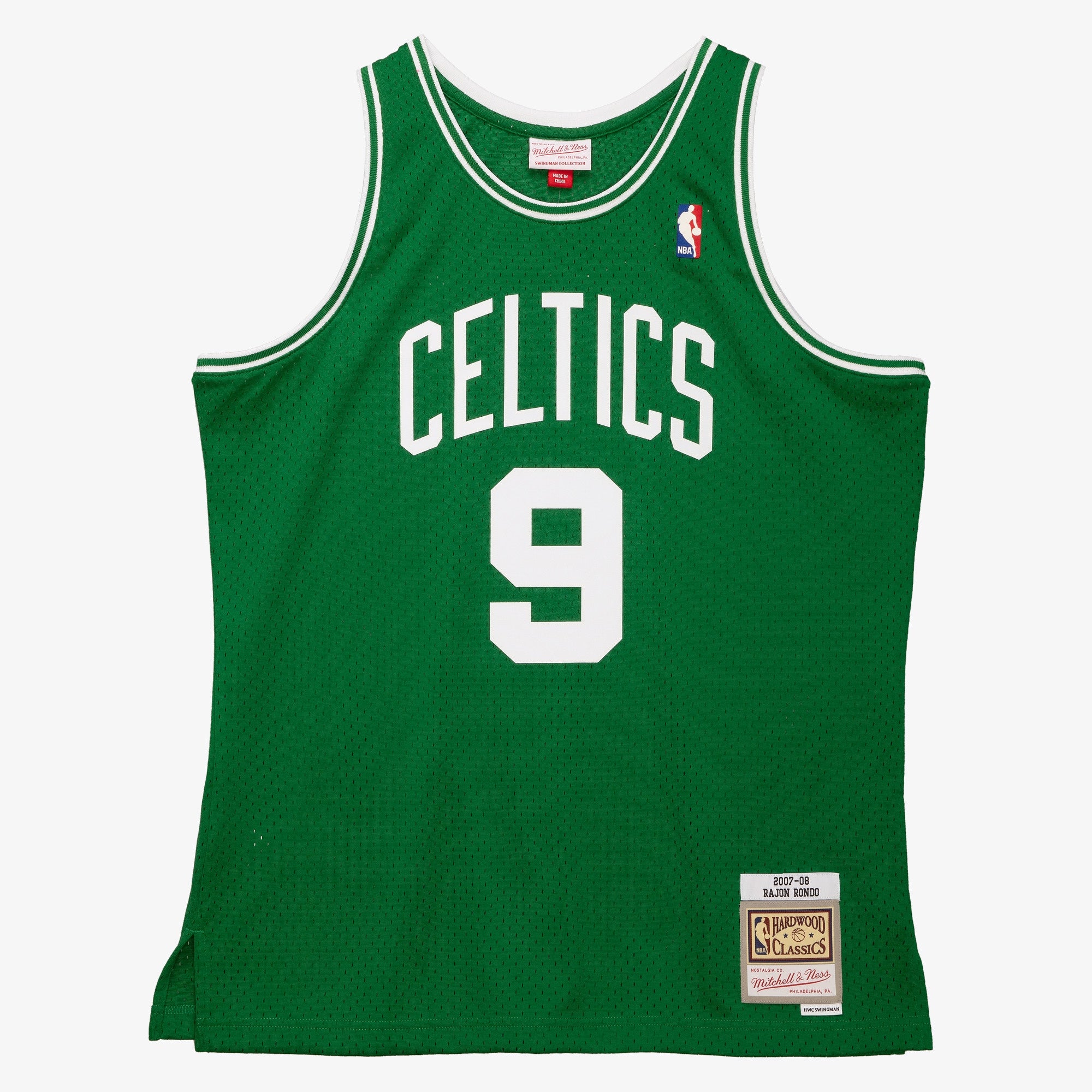 Boston Celtics Mitchell & Ness Swingman Jersey Rajon Rondo 2007-08