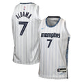 Memphis Grizzlies Nike 2025/26 City Edition Swingman Jersey - Gray - Santi Aldama - Youth