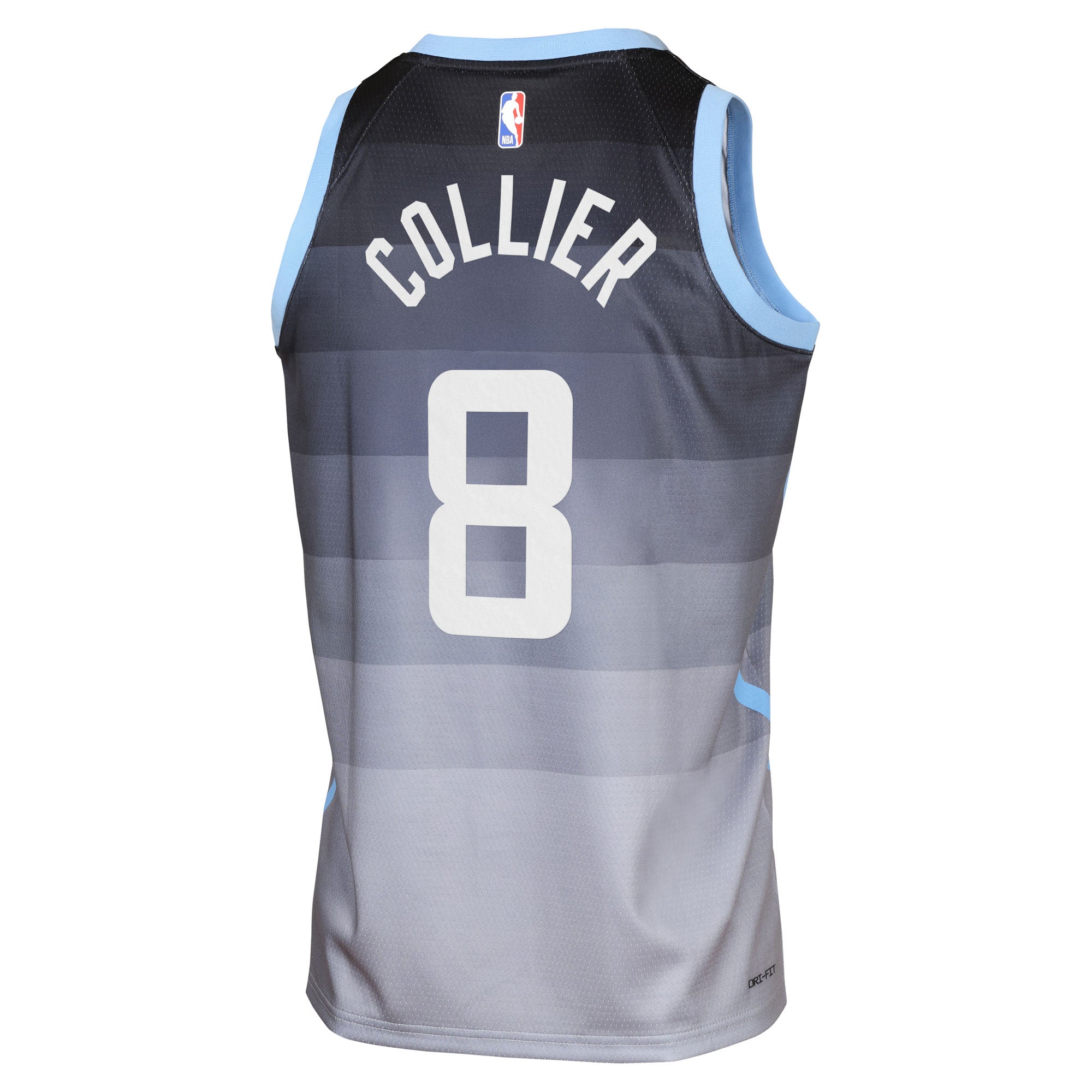 Utah Jazz Nike 2025/26 City Edition Swingman Jersey - Gray - Isaiah Collier - Youth