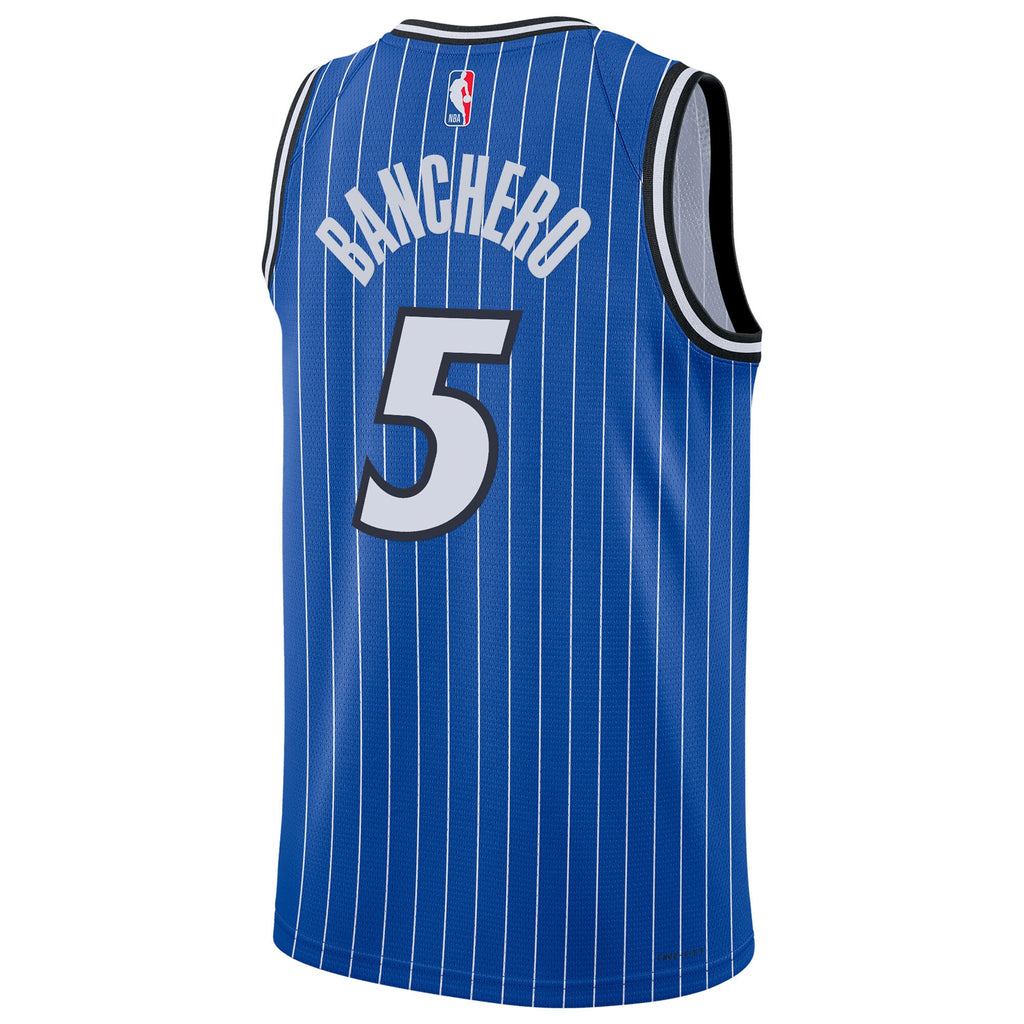 Orlando Magic Nike Replica Icon Edition Swingman Jersey - Blue - Paolo Banchero - Unisex