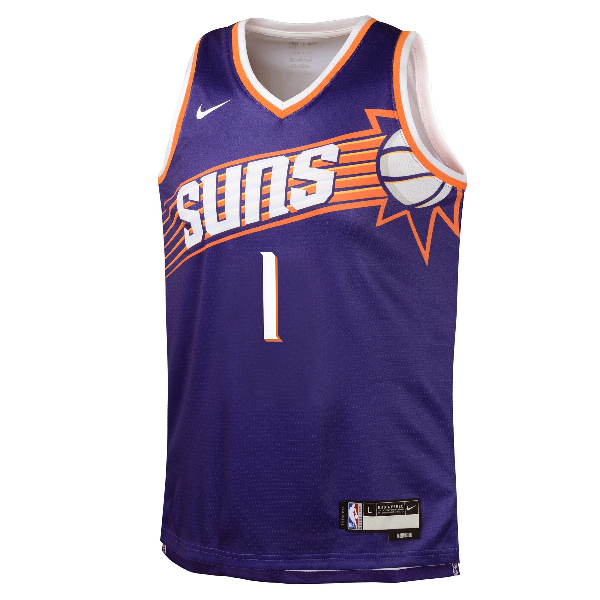 Phoenix Suns NBA Icon Swingman Jersey - Devin Booker - Youth