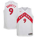 Toronto Raptors Nike Association Edition Swingman Jersey - White - RJ Barrett - Youth